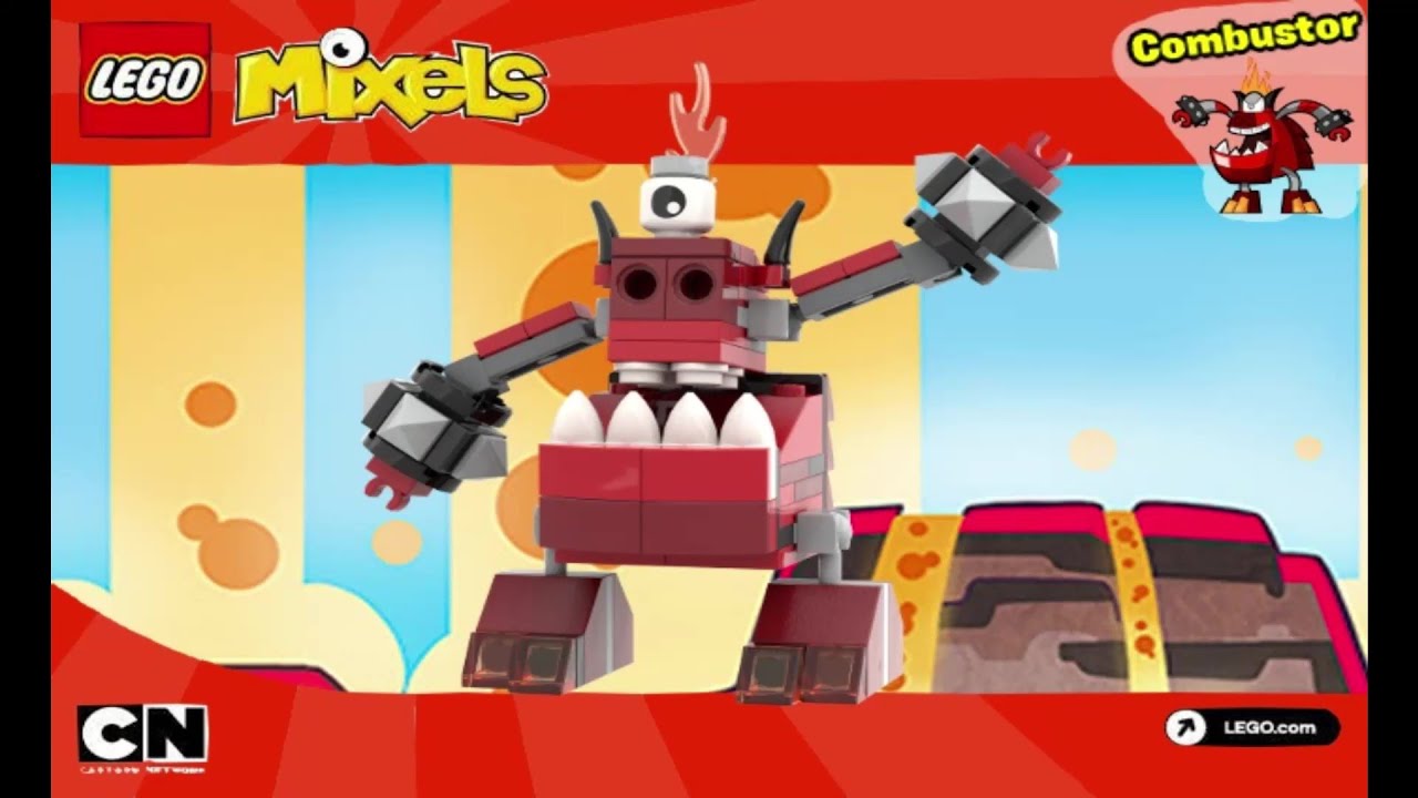 How to Build LEGO Combustor Mixels MOC Tutorial By RetroMaster94