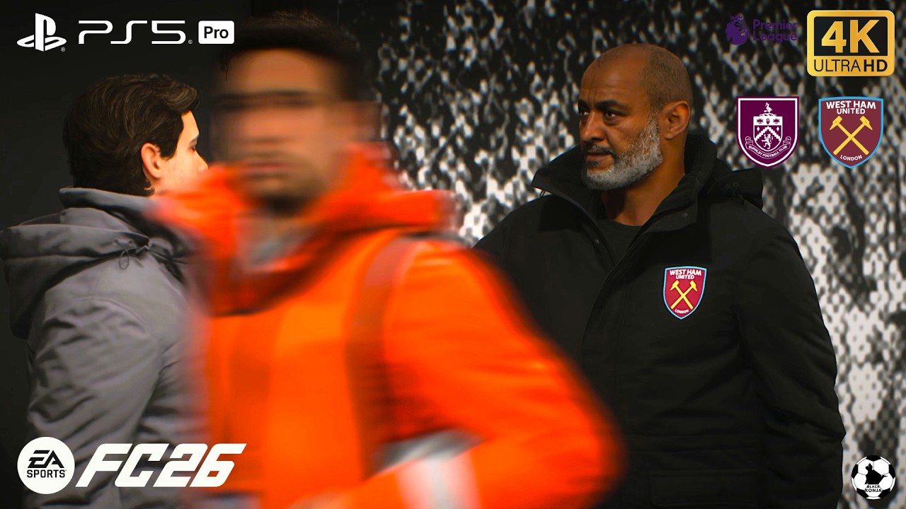 EA SPORTS FC™ 26 | Burnley vs West Ham United - Premier League 25/26 | PS5 Pro [4K60]