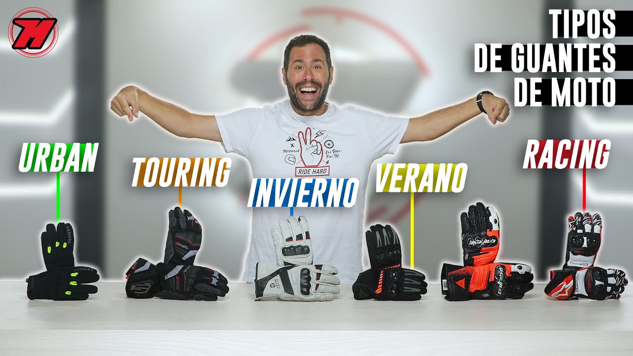 Tipos de guantes moto. ¿CUÁL ELEGIR? GUÍA DEFINITIVA 🚨