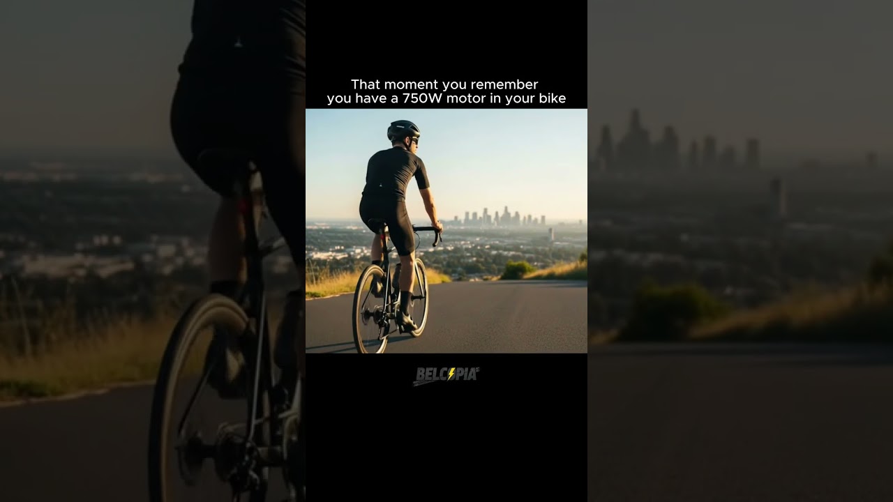 When You Remember Your Bike Has a Turbo Button