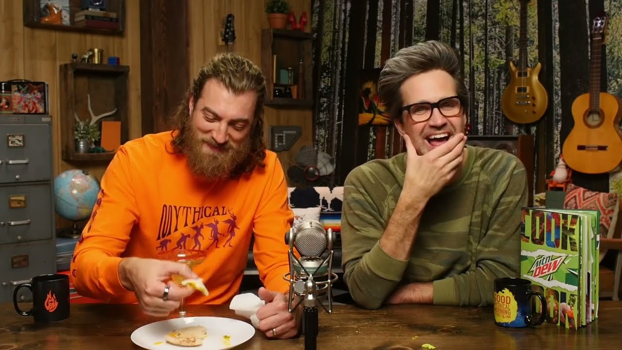 rhett and link talking about ~the camping trip~