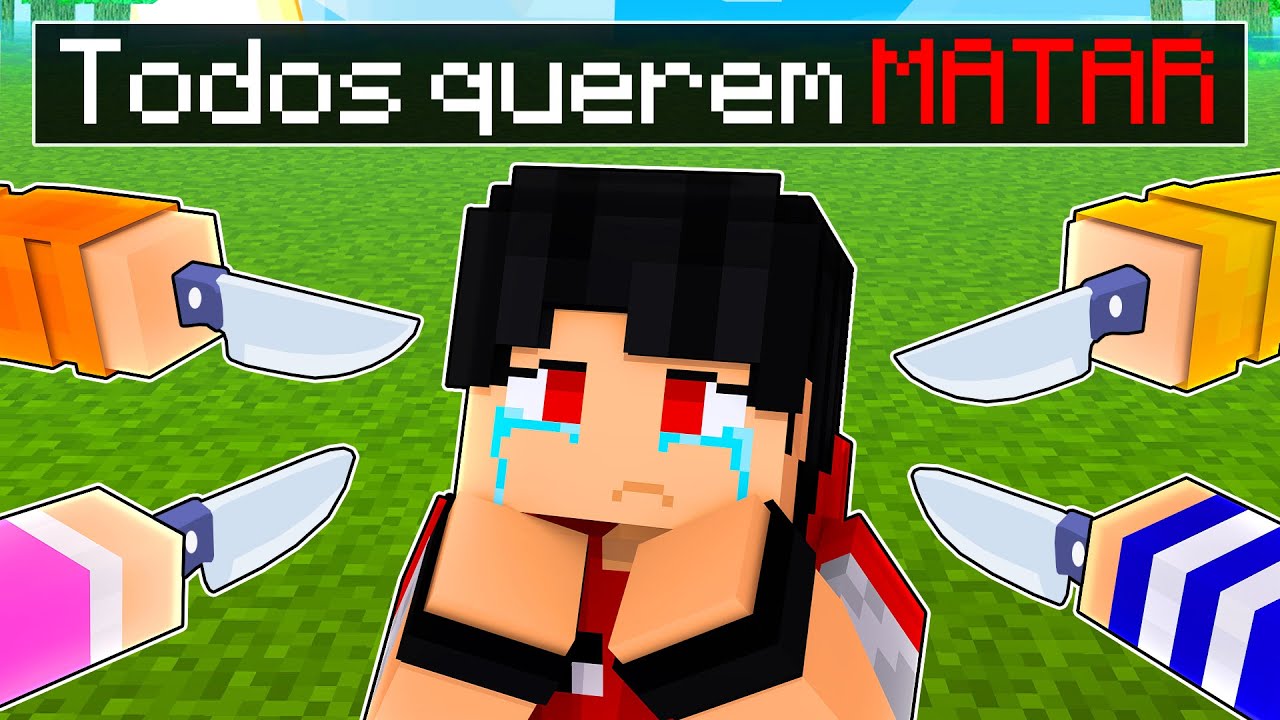 Todo mundo quer ASSASSINAR O P3DRU no Minecraft