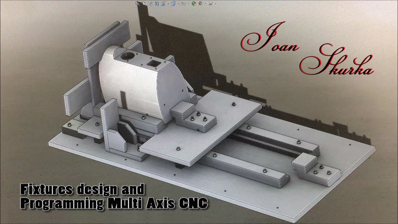 5 Axis CNC - Fixtures Design - Programming Multi Axis CNC using Mastercam X9
