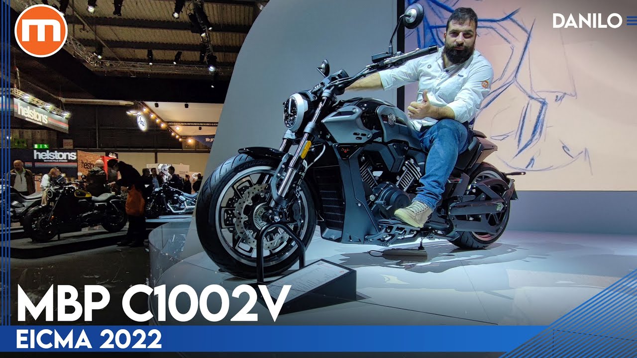 MBP C1002V | La classica cruiser diventa hi-tech: live da EICMA 2022