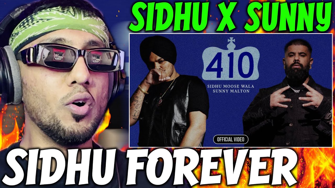 Pakistani Rapper Reacts to 410 SIDHU MOOSE WALA | SUNNY MALTON