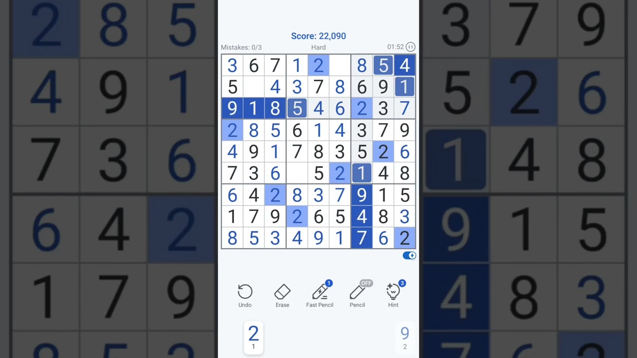 #16 SODOKU GAMEPLAY Random Level #sudoku #sudokupuzzles #sudokugame #challenge