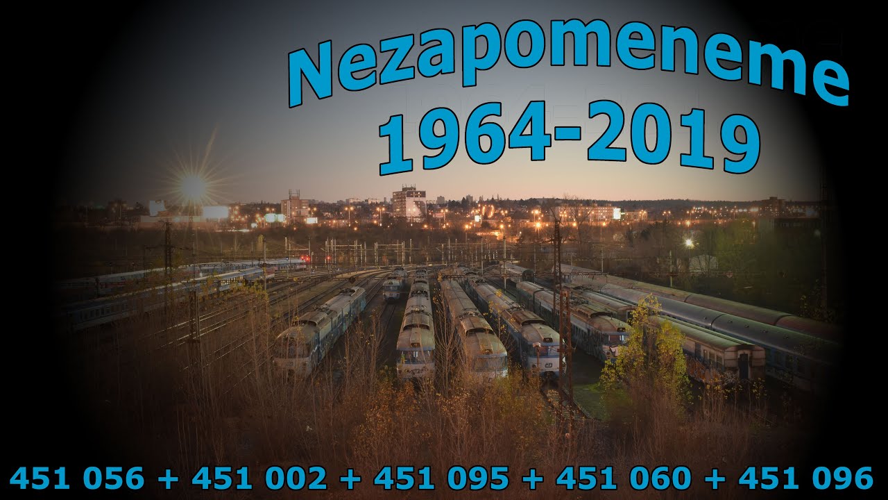 Železniční hřbitov Česká Třebová 14.12.2019 poslední jednotky ř.451 a Praha bez Žabotlamů ?