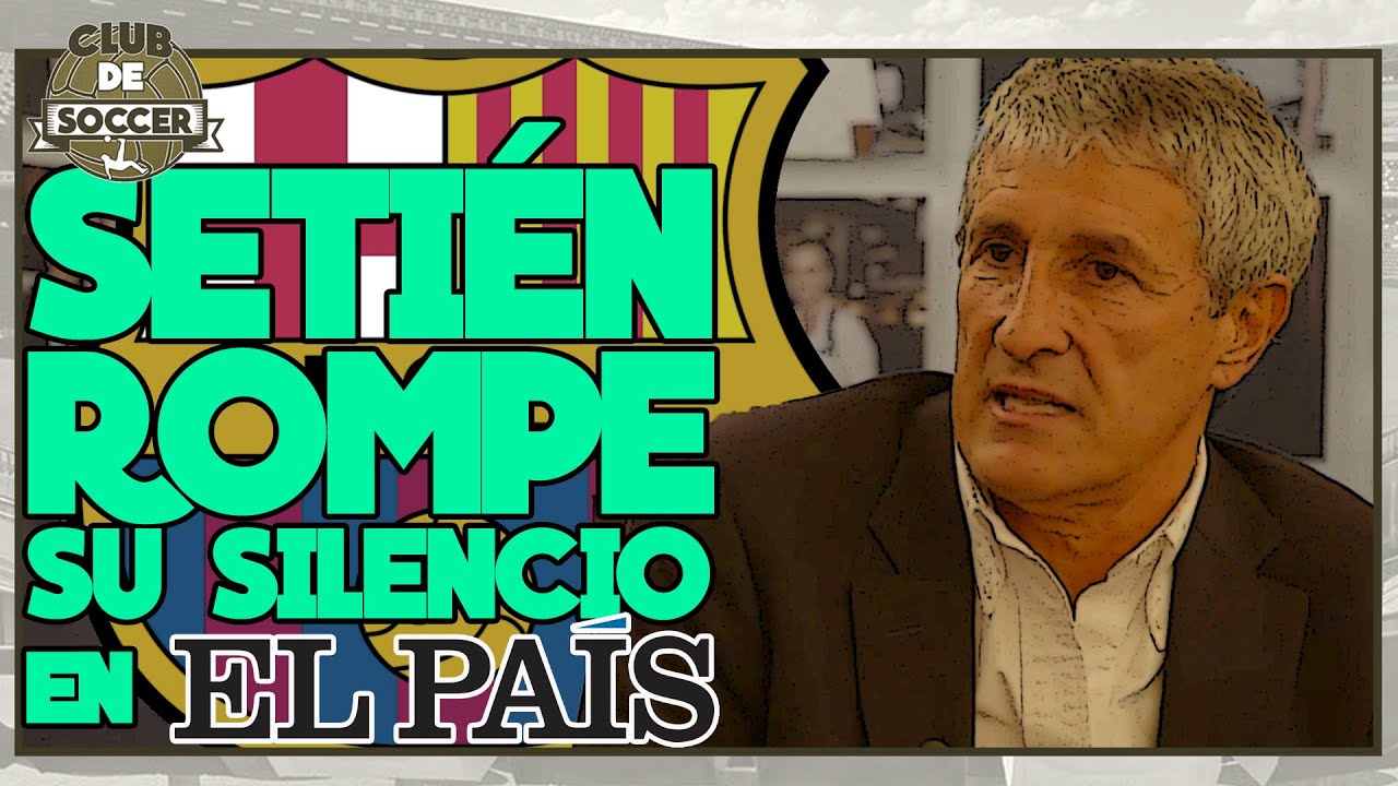 QUIQUE SETIÉN rompe su silencio: MESSI, el vestuario del BARÇA, EDER SARABIA... | @TheAirball