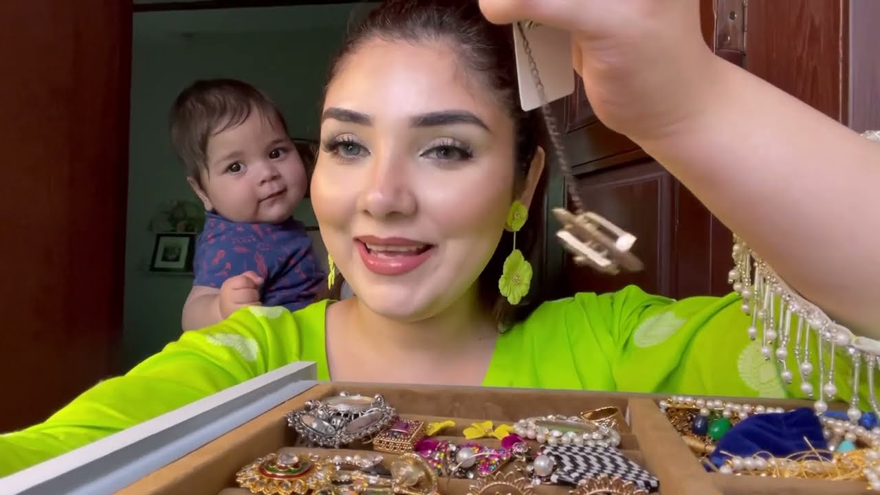 My Jewellery Collection 2021 - part 1 || Nishoo Khan