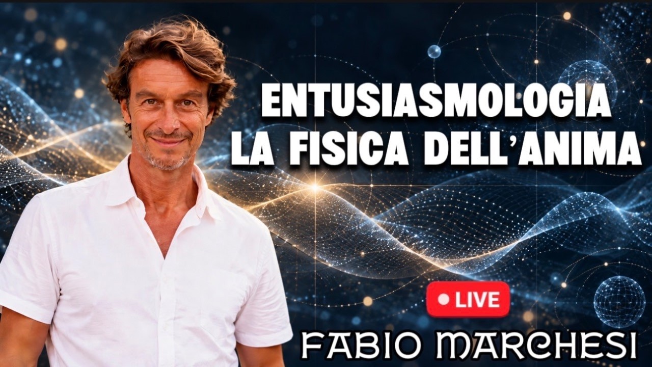 Dalla FISICA dell&rsquo;ANIMA all&rsquo;ENTUSIASMOLOGIA | Live con FABIO MARCHESI