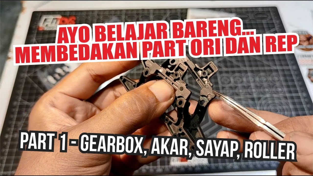 Perbedaan Part Ori Tamiya dan Replika - Part 1