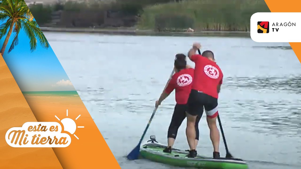 Paddle surf en las aguas del Ebro