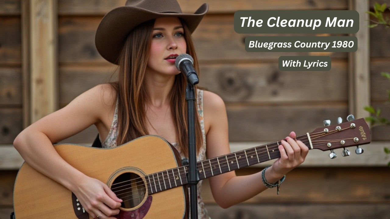 The Cleanup Man | Bluegrass Country 1980 | With Lyrics |