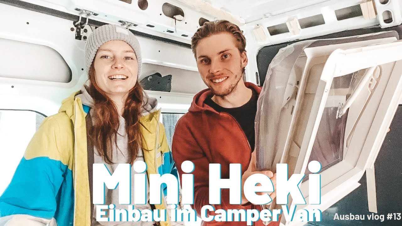 Mini Heki einbauen im Fiat Ducato - unser 2. Dachfenster I Van Ausbau vlog