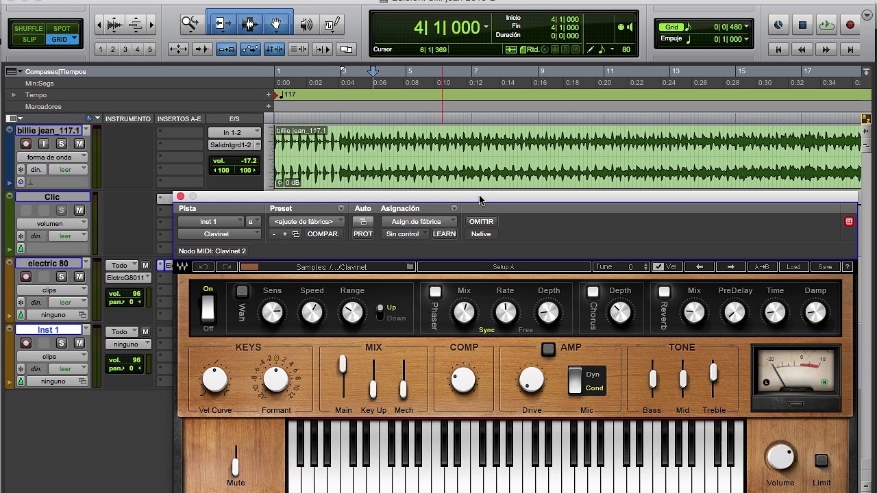 Midi en Pro Tools - Instrumentos virtuales parte 2 de 2