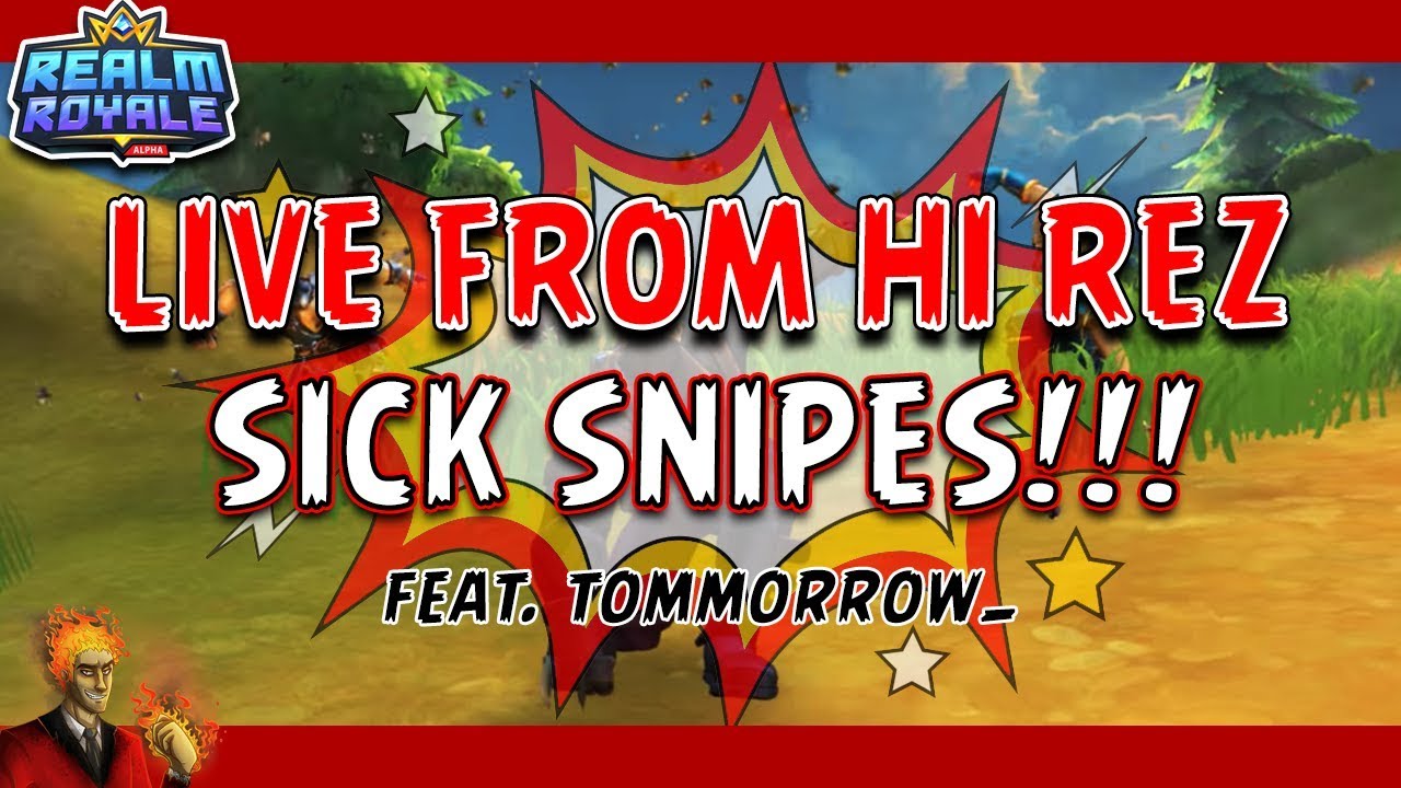 Realm Royale LIVE from Hi Rez Studios!!! IHOLDSHIFT's hottest plays LIVE on stream