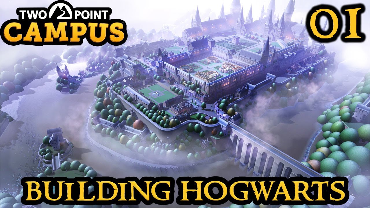 Кампус Ту-Пойнт — Здание ХОГВАРТСА || Песочница СЛОЖНЫЙ РЕЖИМ || Университет Волшебства || Часть 01
