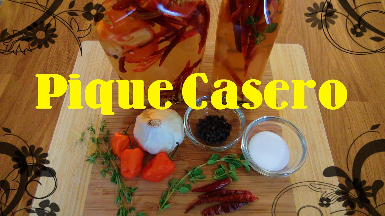 Como Hacer Pique Casero - Criollo