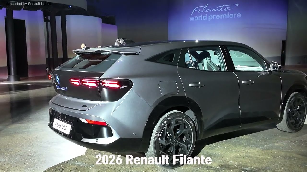 르노 필랑트 프리리뷰, 2026 Renault Filante pre review
