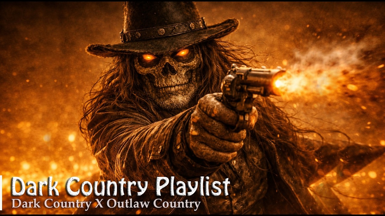 Dark Country X Outlaw Country 🔥 : “Ashes on the Open Road” 💀🔥