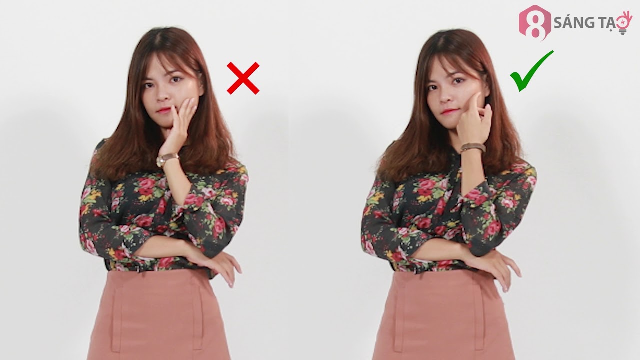 Tạo dáng chụp ảnh đẹp - Các kiểu pose dáng đẹp - How to pose for picture