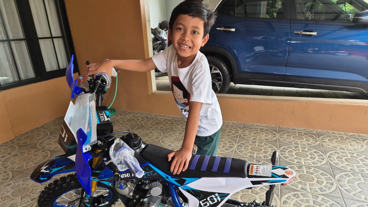 AKHIRNYA..Lulus sepeda, beli Mini Motor 50 cc