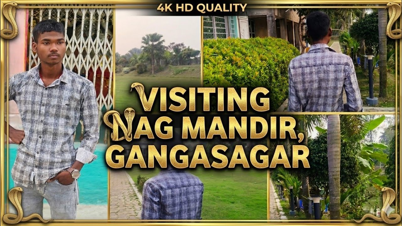 Gangasagar My First Visit to Nag Temple | Beautiful Temple Vlog | Daily Vlog India