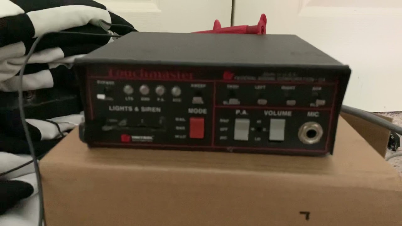 Federal Signal Unitrol Touchmaster TM4 - MS100 Speaker
