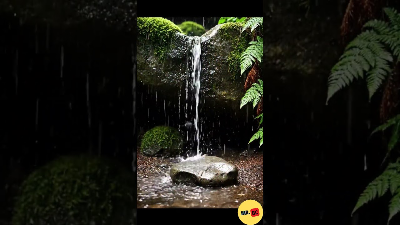Let the rain wash away worries,and let nature heal the soul. 