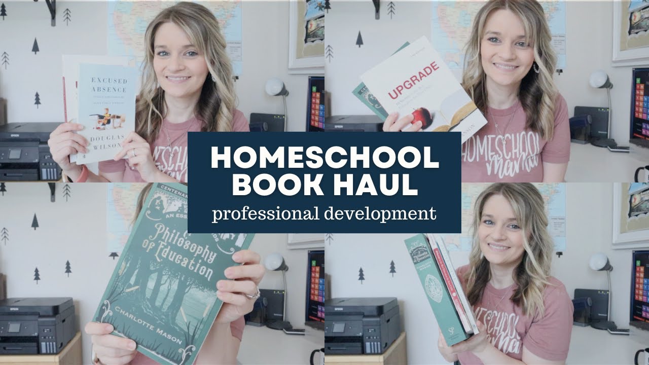 HOMESCHOOL MOM BOOK HAUL | What I'll be reading to improve my teaching and homeschool