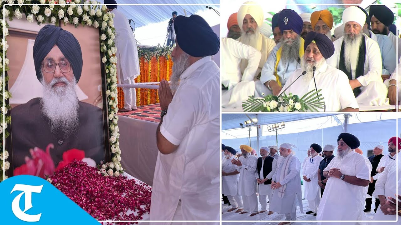 In a speech, Sukhbir Badal pays tributes to father Parkash Singh Badal