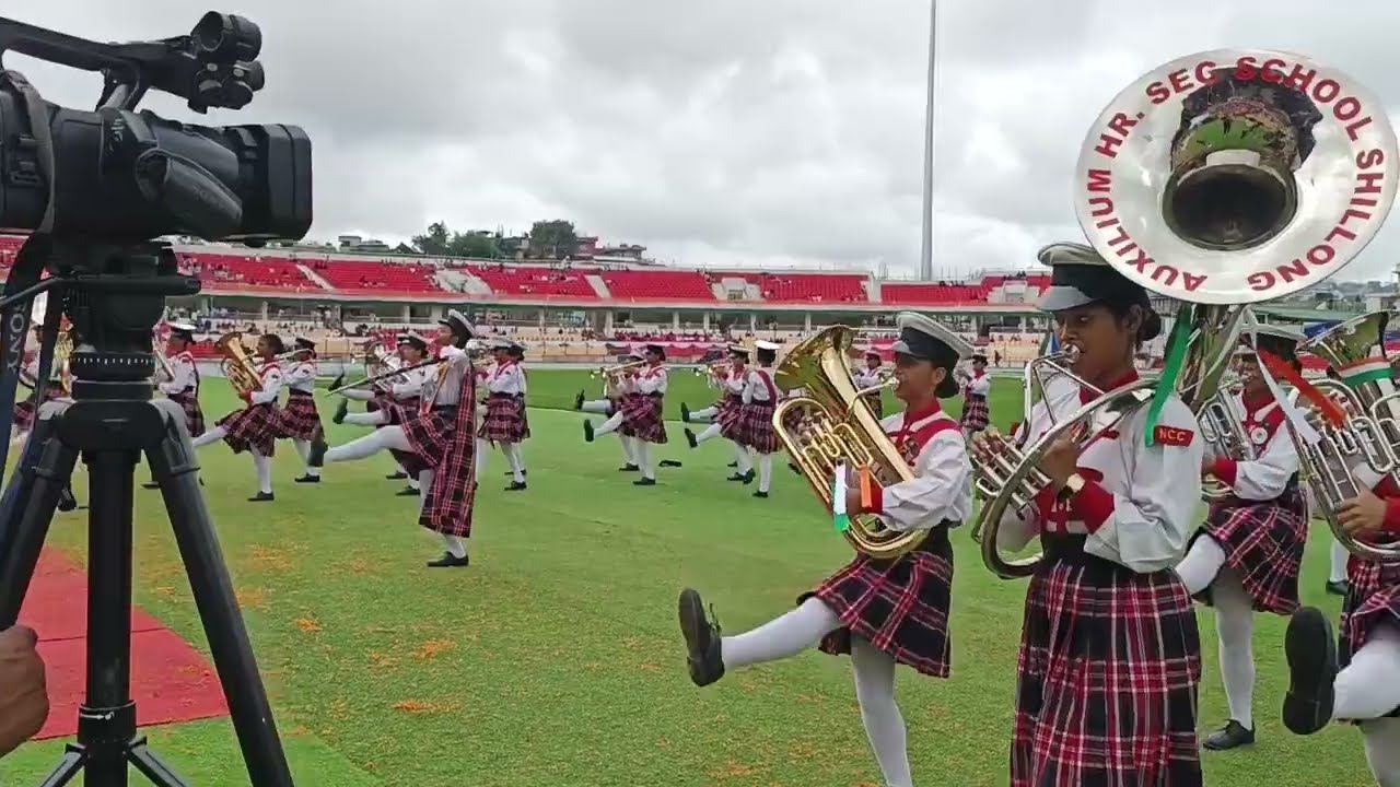 Auxilium High Sec.School Shillong NCC full Performance 