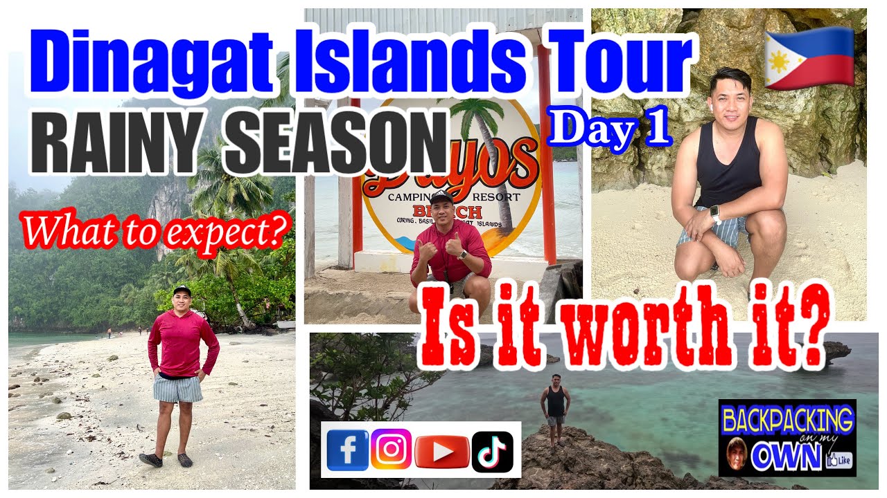 DINAGAT ISLANDS TOUR DAY 1 | Solo Backpacking Dinagat Islands