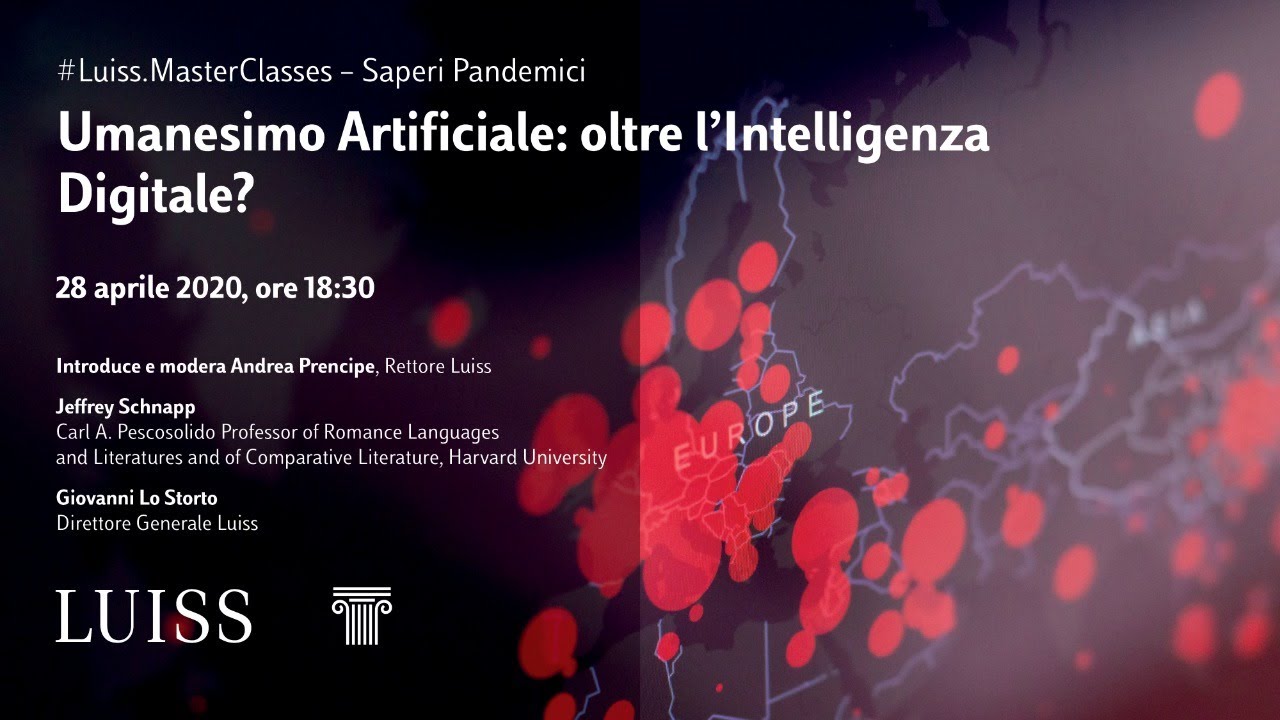 #Luiss.MasterClasses - Umanesimo artificiale: oltre l’Intelligenza digitale?