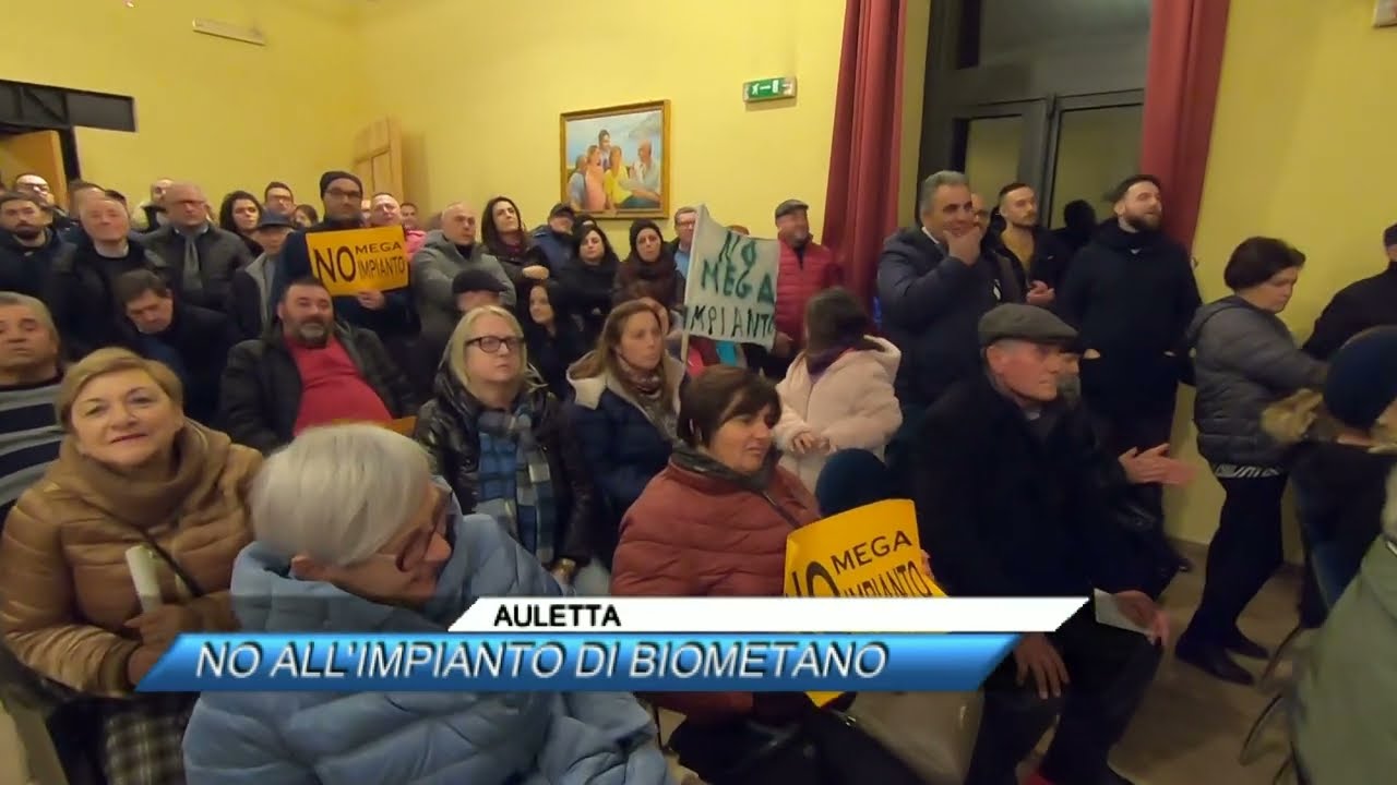 ✅ AULETTA, NO ALL'IMPIANTO DI BIOMETANO  |SUD TV 114|