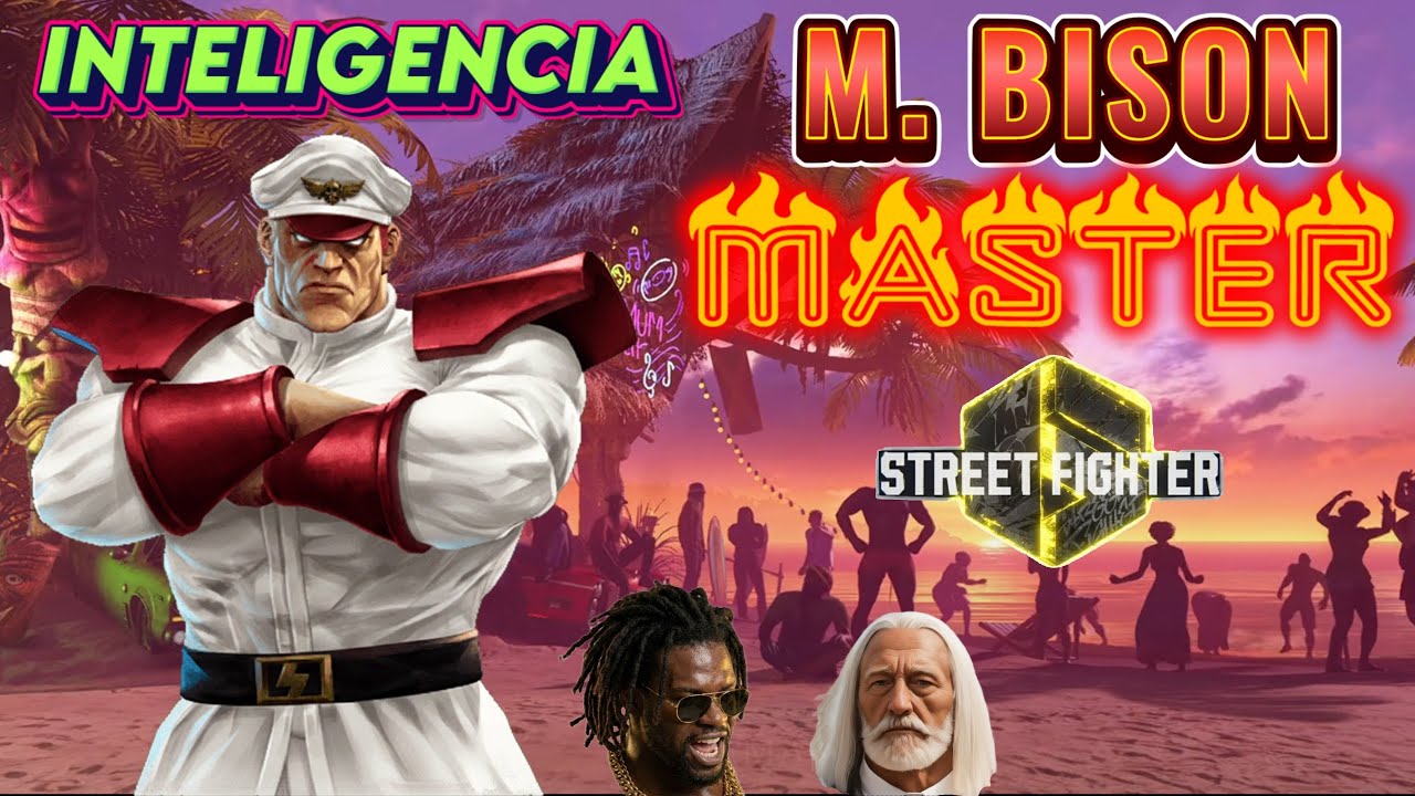 M. BISON CONTRA LOS (MASTER) EN EL RANKED DE SF6 (INTELIGENCIA)