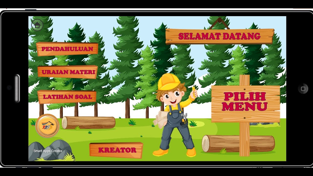 45 menit Mahir Smart Apps Creator 3 (SAC3) Terintegrasi Rumah Belajar