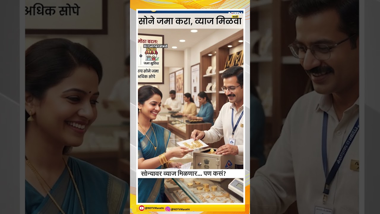 Big Relief For Gold Owners : सोन्यावर व्याज मिळणार... पण कसं?