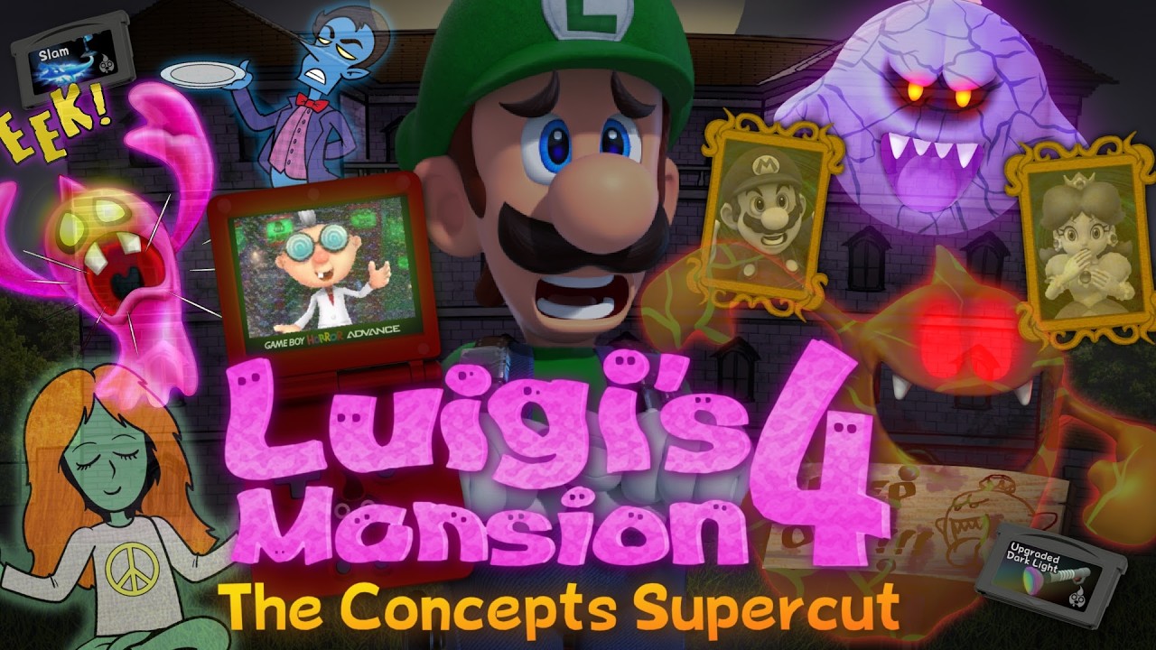Luigi's Mansion 4: The Concepts Supercut