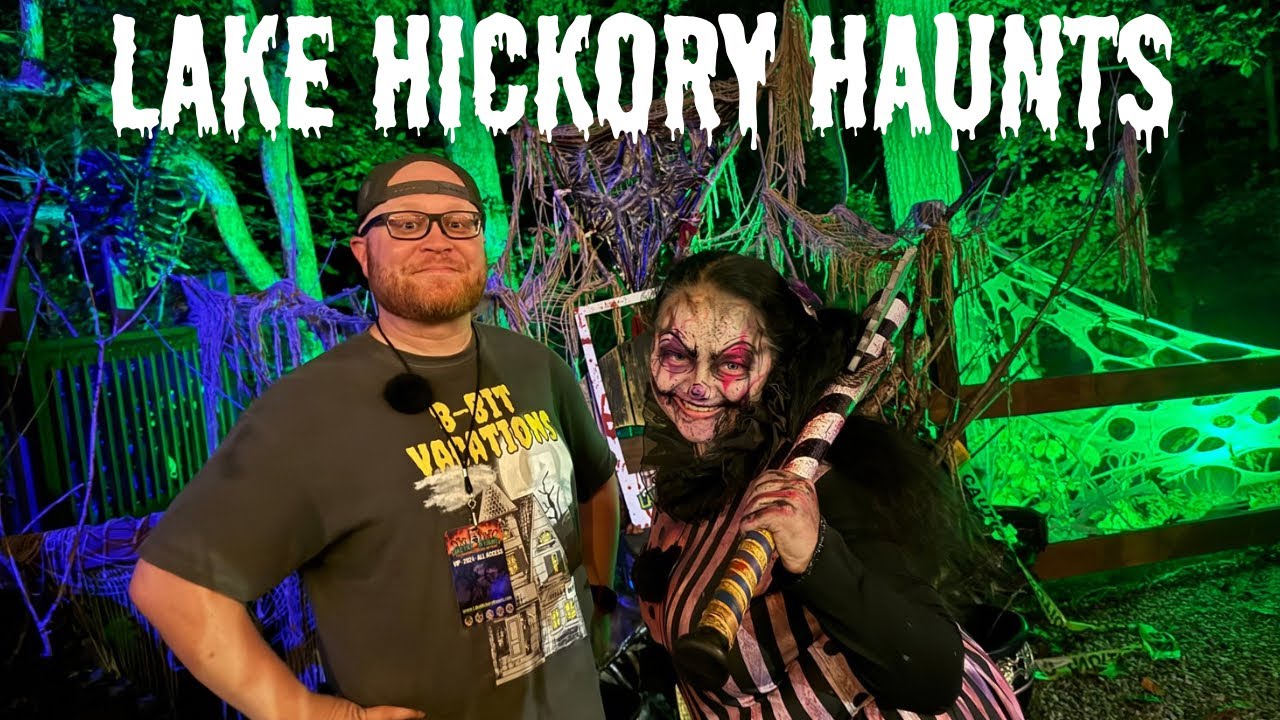 2024 Lake Hickory Haunts haunted attraction - My terrifyingly awesome experience! Hickory, NC