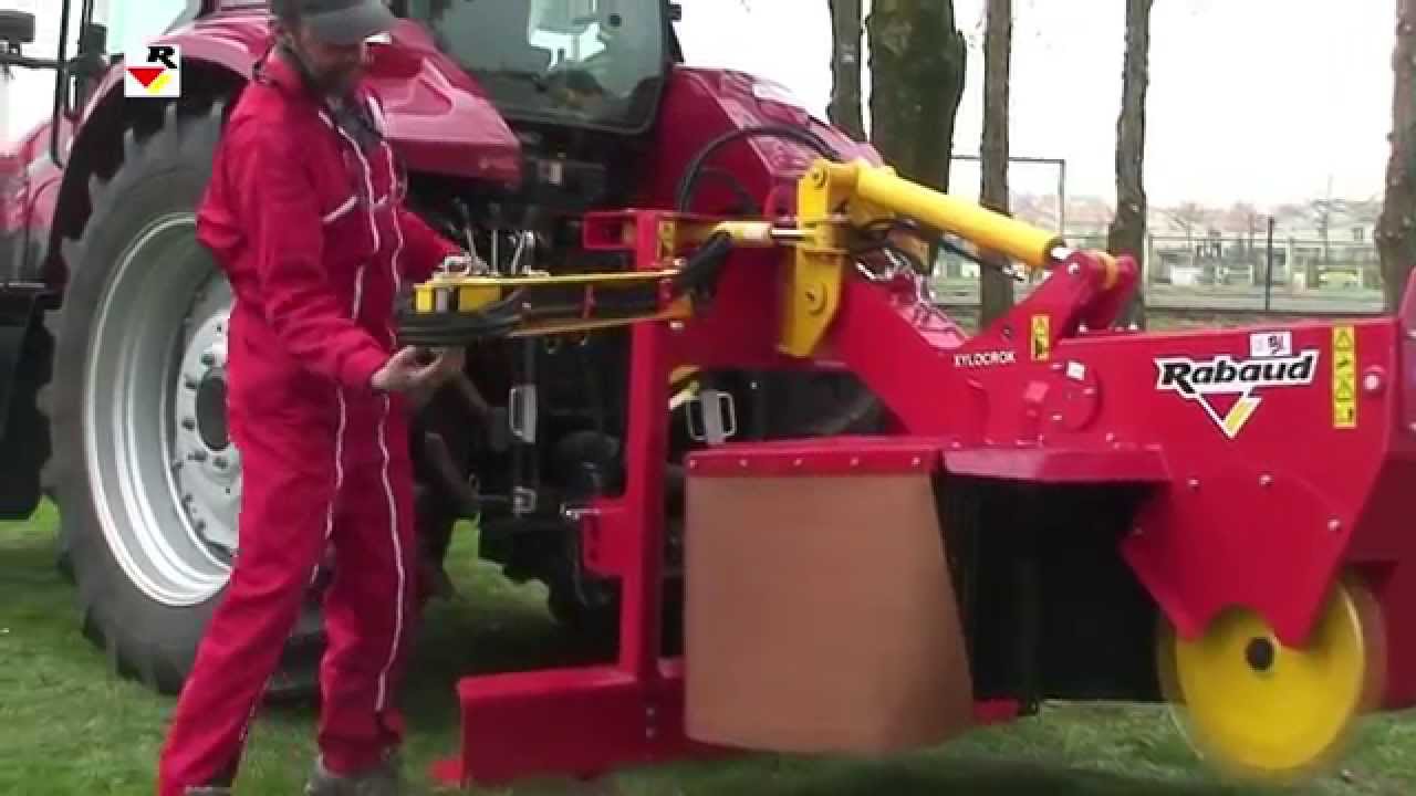RABAUD - Rogneuse de souches sur tracteur : XYLOCROK 55 T
