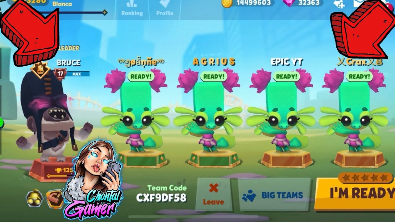 Zooba BRUCE AND LIZZY Squad Gameplay With Muscles Ft. Epic YT