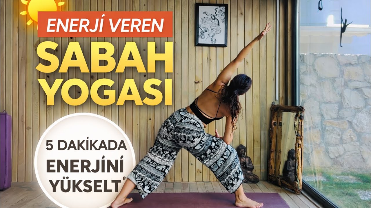 Enerjiyi canlandıran sabah yogası (orta seviye) yoga pratiği olanlar için bir çalışma ✨🕉️