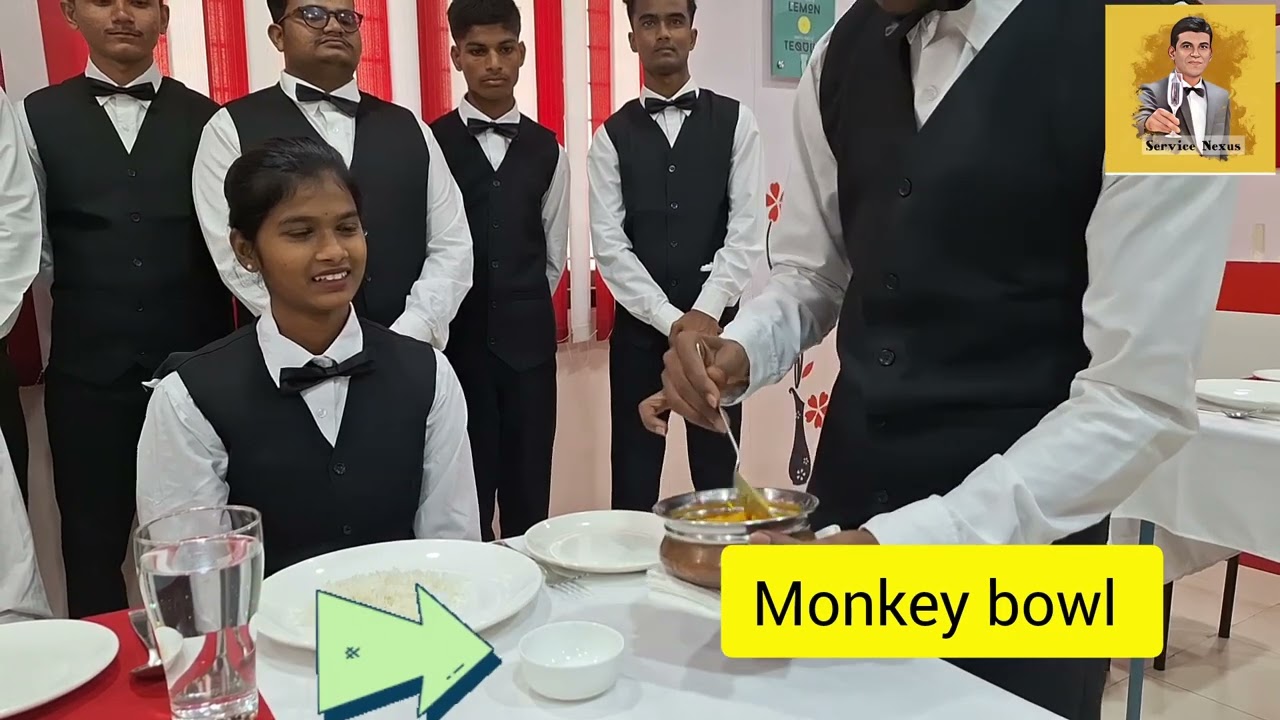 Service training for Main Course | Waiters Training | Hotel Management| waiter |