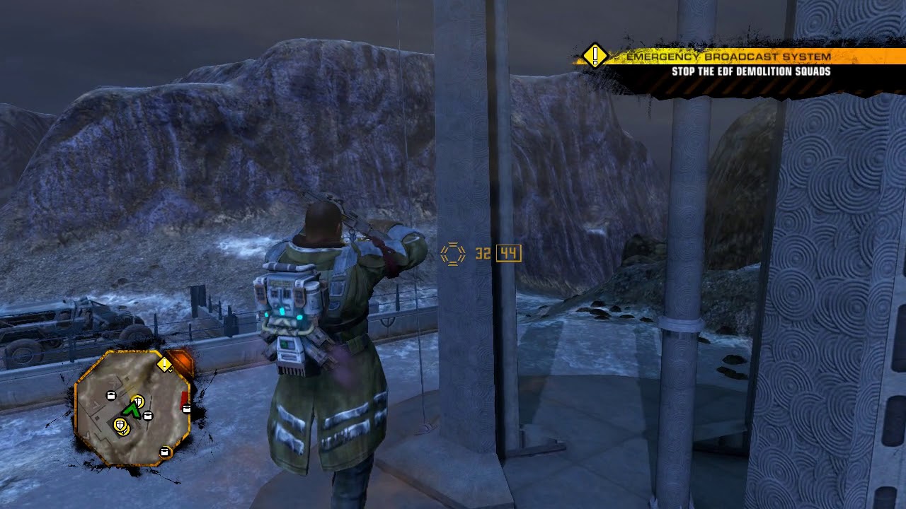 Red Faction Guerilla (PC) walkthrough - Emergency Broadcast System