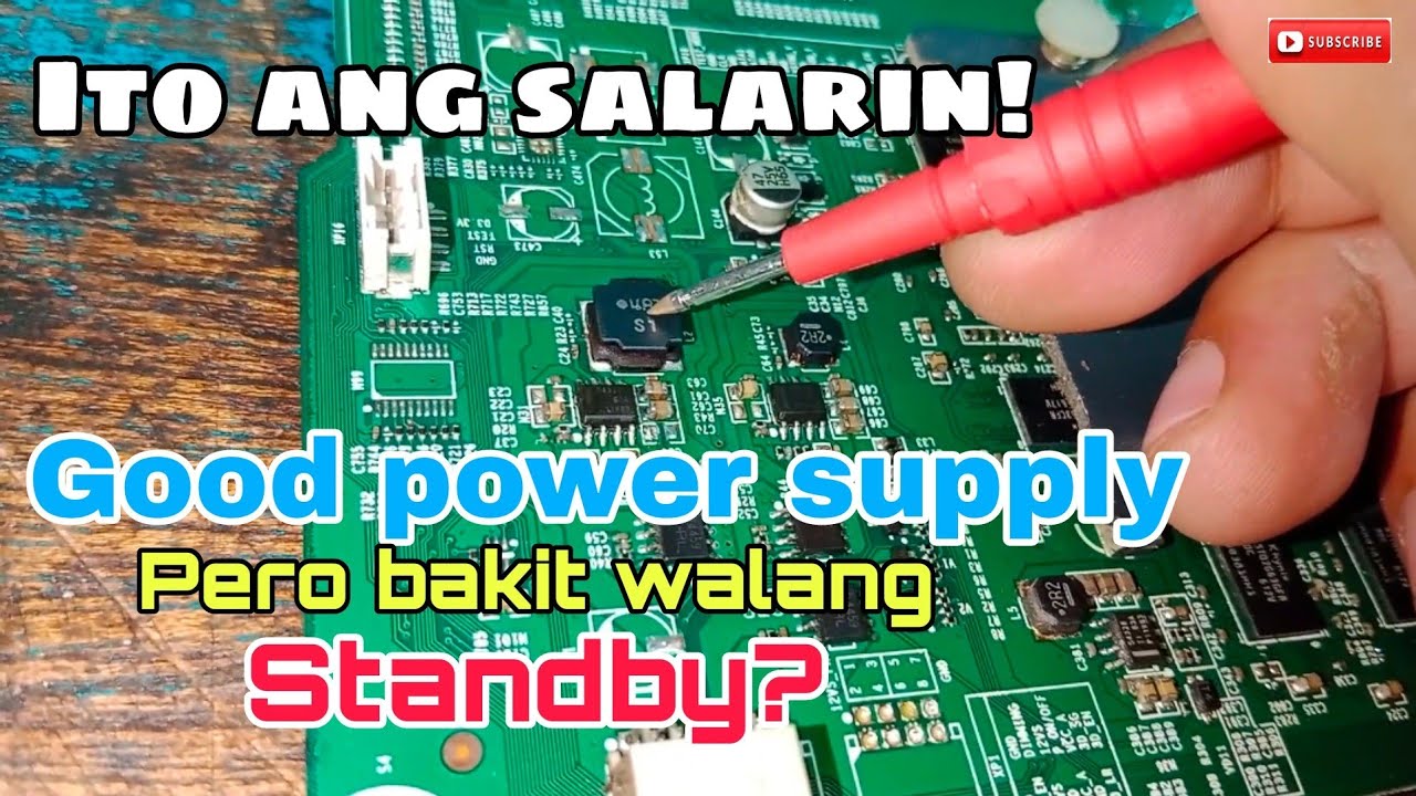 How to repair Devant 40 led tv no standby problem./No power