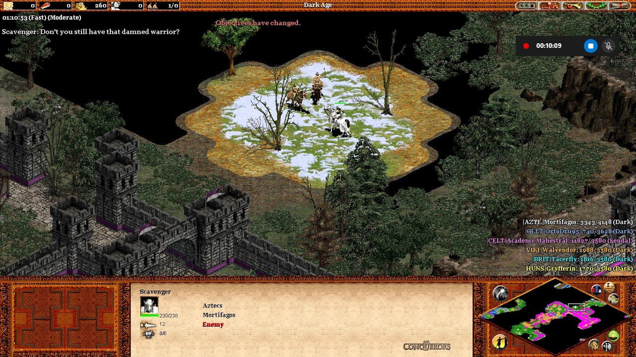 Age of empires 2 custom scenario: Apprentice in Mahestral I (part 2) (No commentary)
