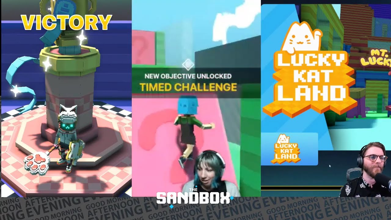 The Sandbox Alpha Wrap up Stream - Join Amazing @Pandapops7 and @TheVisionEx