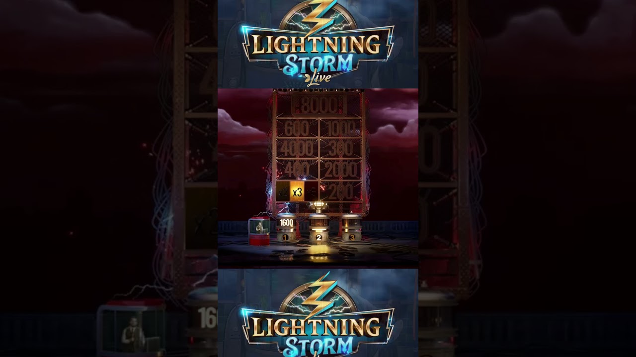 Lightning Storm 2400X Storm bonus number 11 | 1600 2400 900 #evolutiongaming #maxwinslotonline