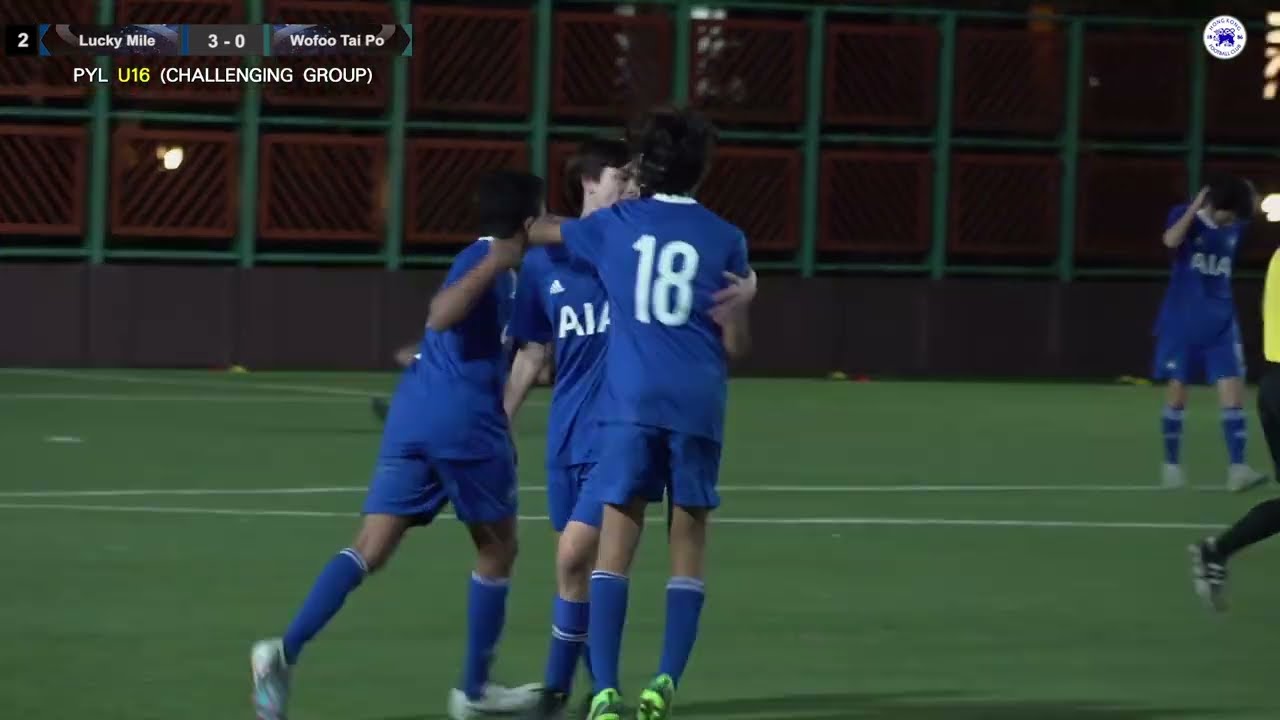 【Highlights】Lucky Mile vs Wofoo Tai Po /PYL (Challenging Group) U16